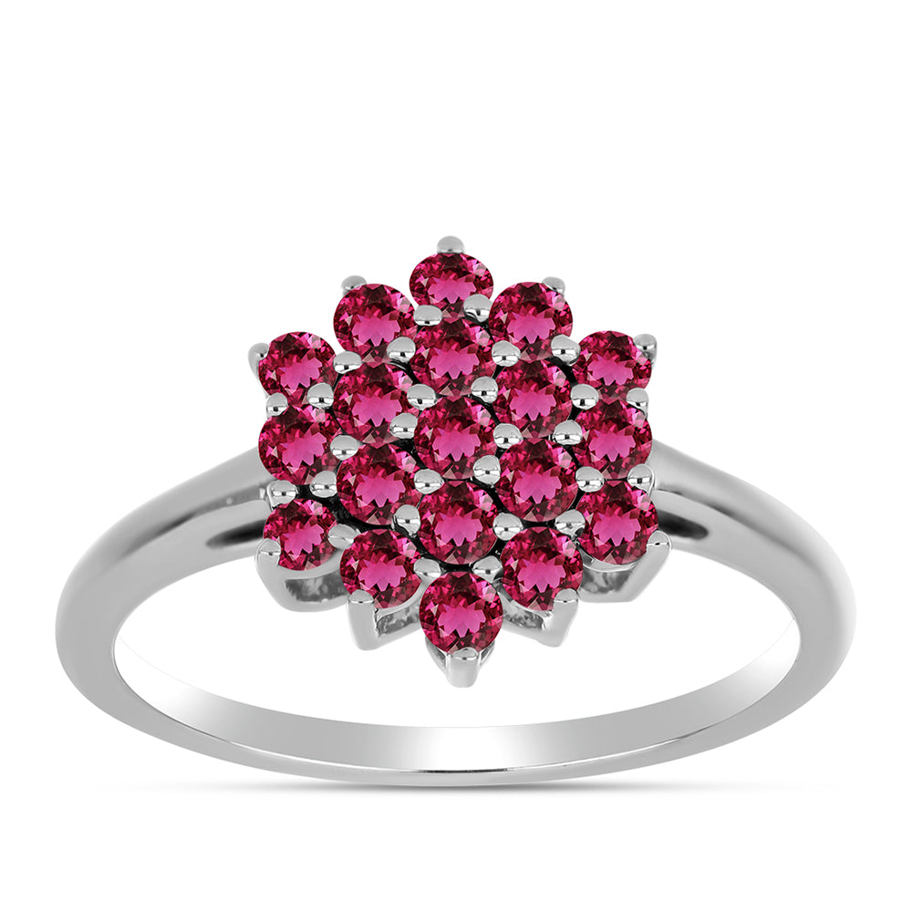 Anillo de Plata con Rubelita de Cruzeiro 3 