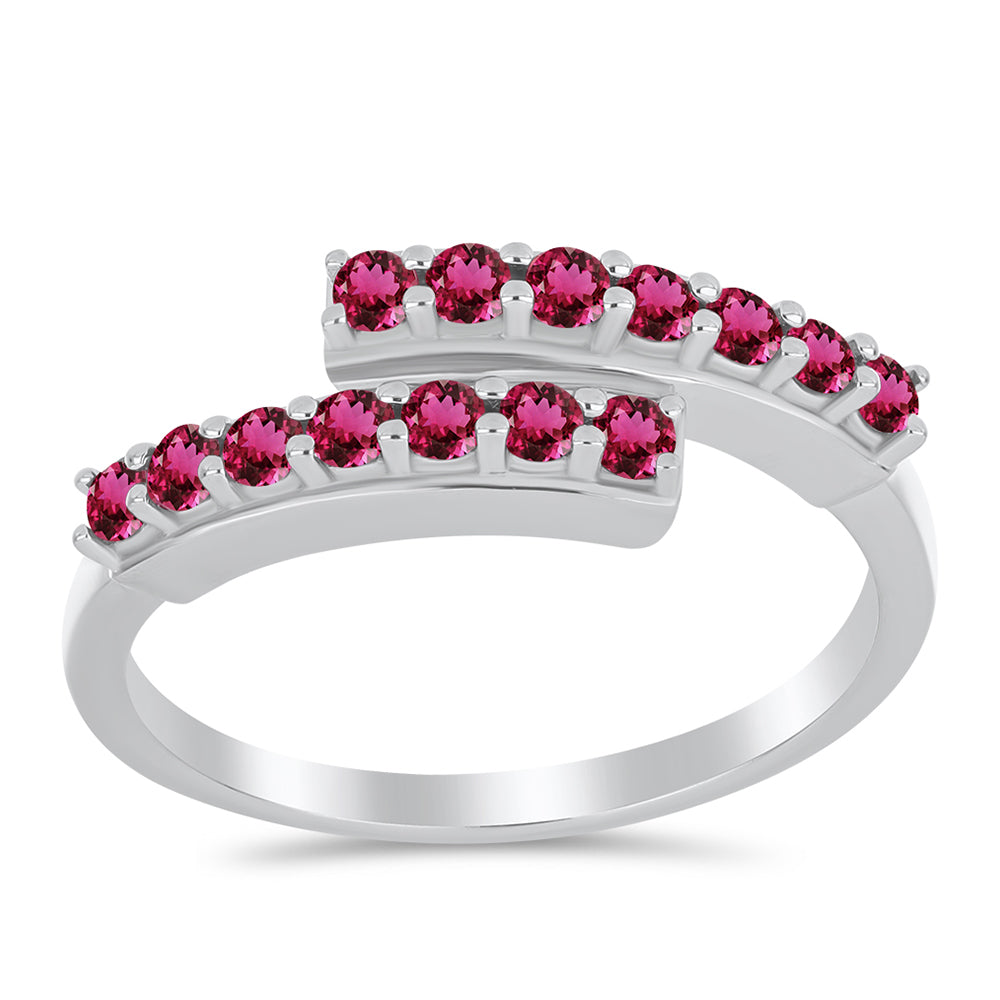 Anillo de Plata con Rubelita de Cruzeiro 3 