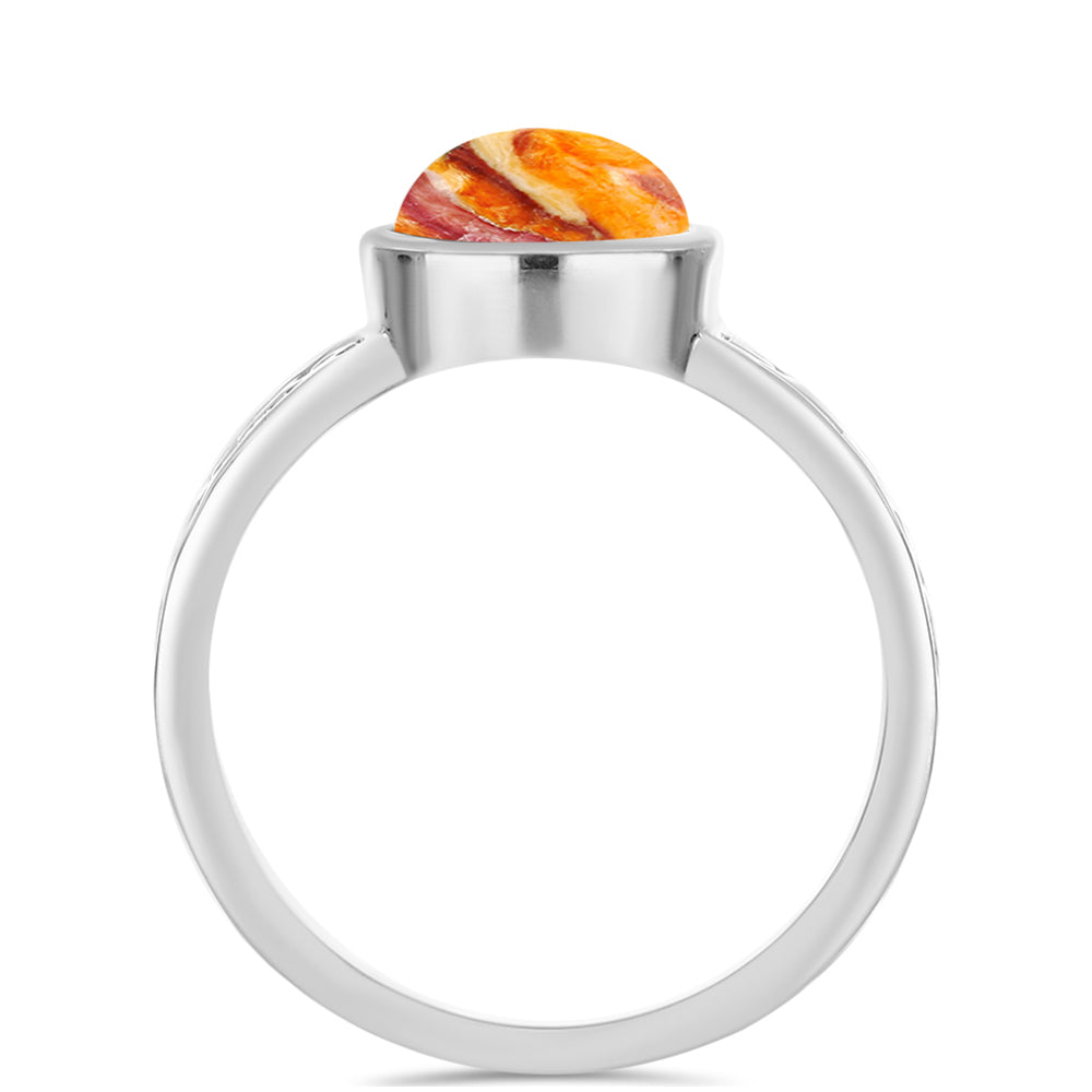Anillo de Plata con Jaspe Garra de León 2 