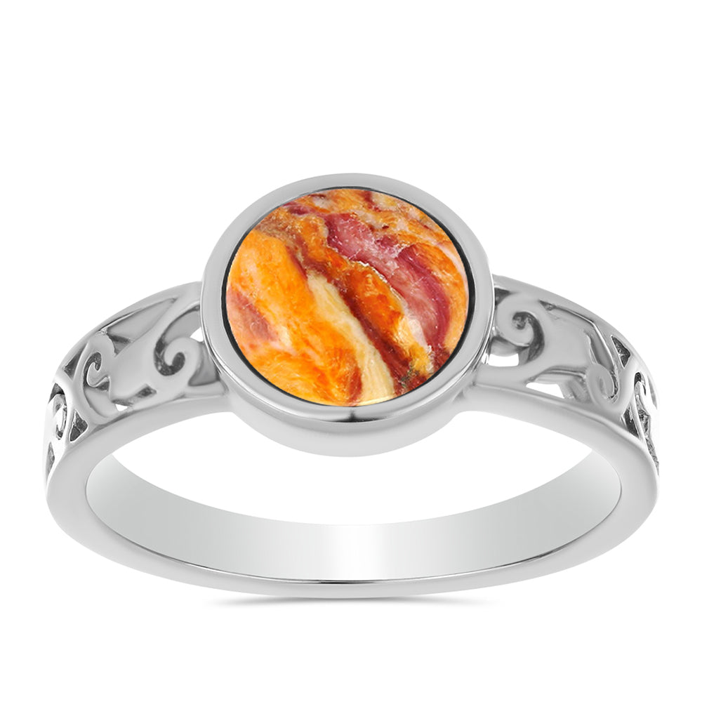 Anillo de Plata con Jaspe Garra de León 3 