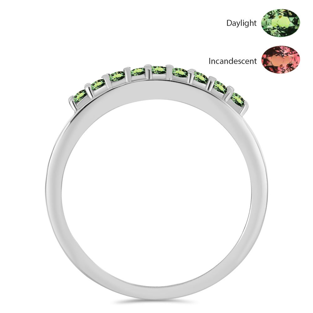 Anillo de Plata con Alejandrita natural 3 