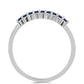 Anillo de Plata con Moisanita "Púrpura Imperial"