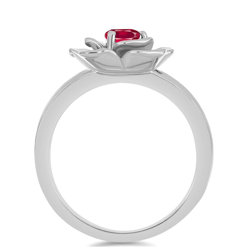 Anillo de Plata con Rubí de Madagascar 2 