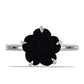 Anillo de Plata con Obsidiana