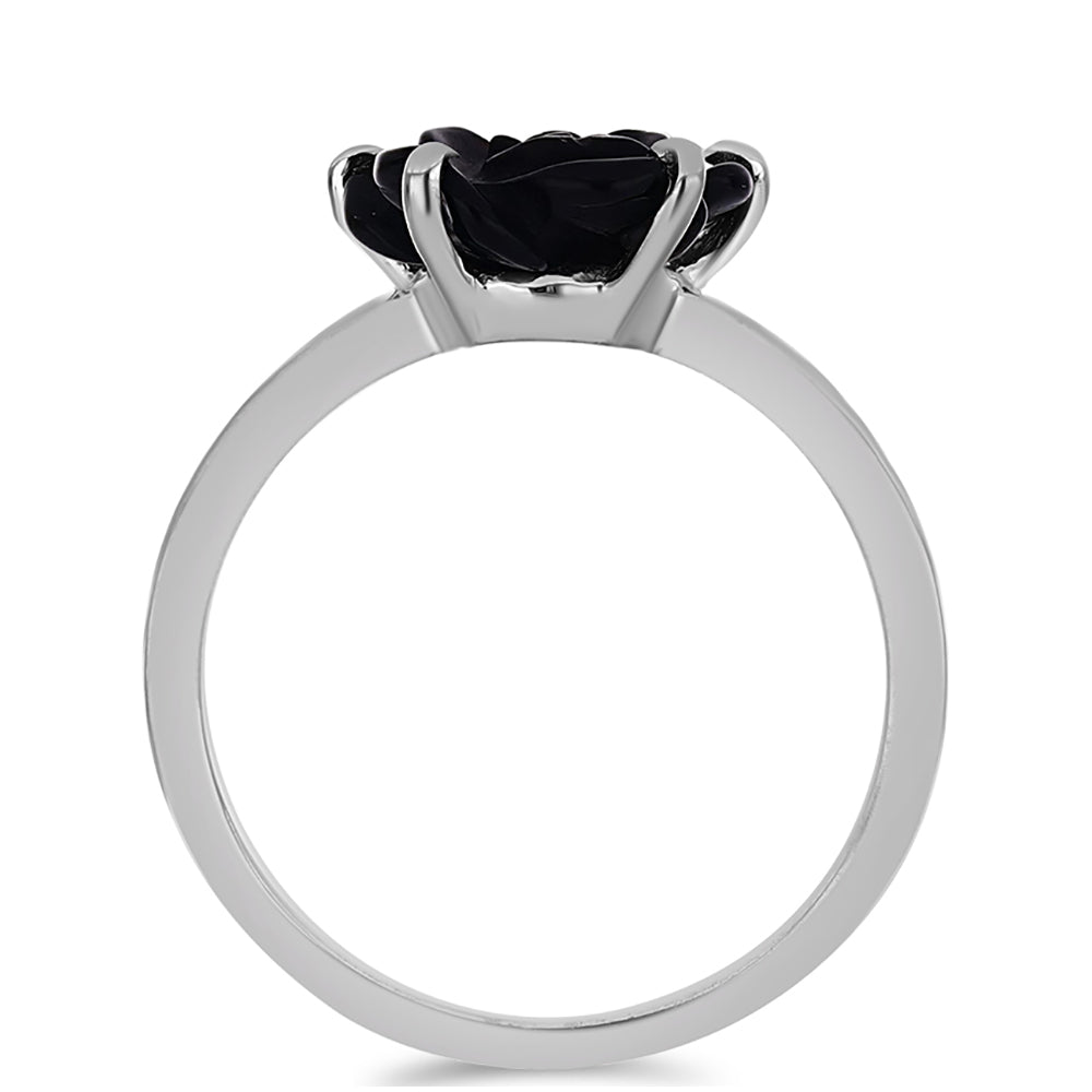 Anillo de Plata con Obsidiana 2 