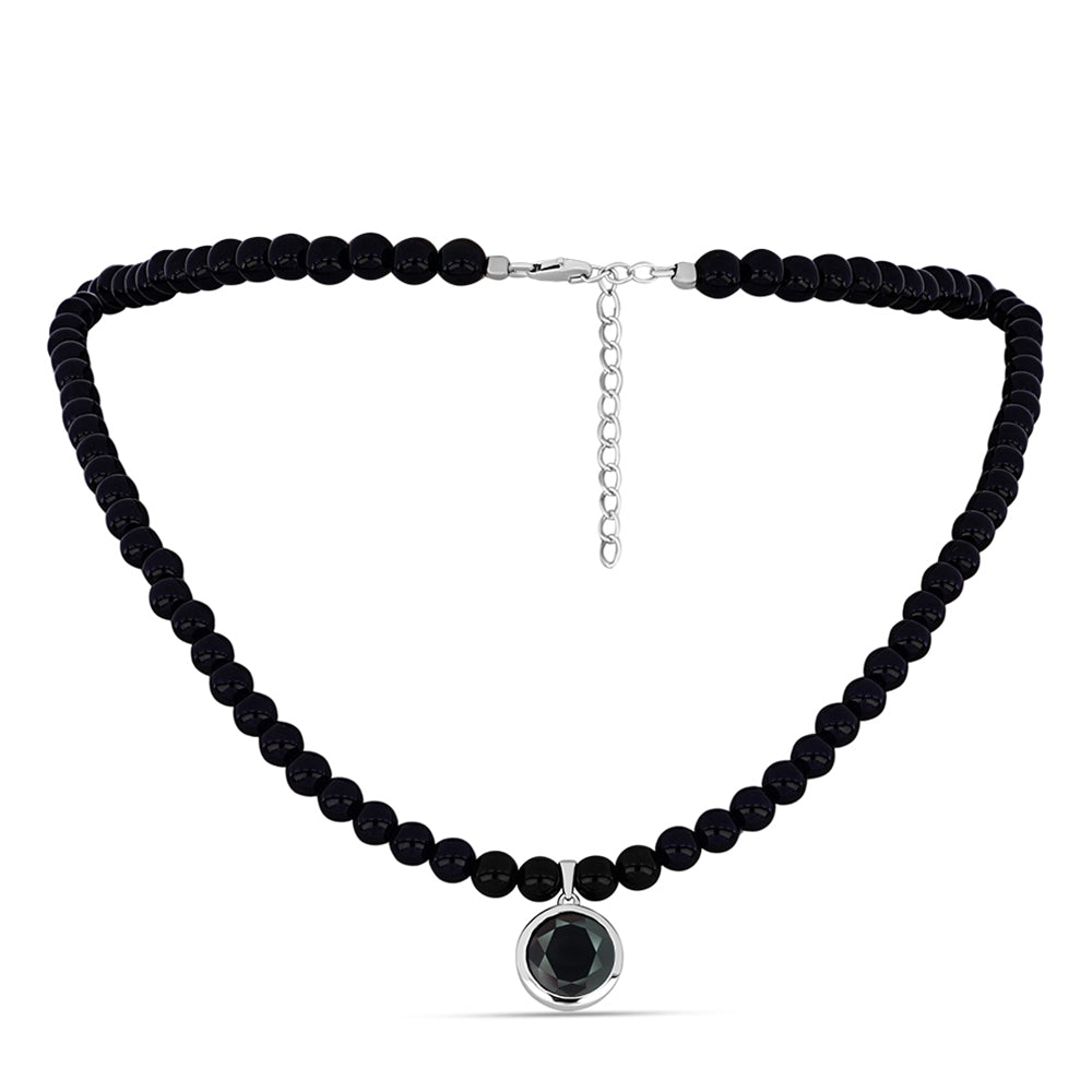 Collar de Plata con Obsidiana 1 
