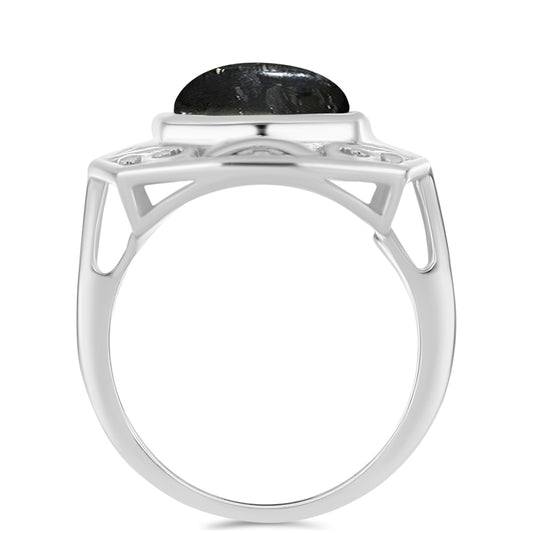Anillo de Plata con Jaspe Picasso