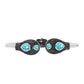 Brazalete de Plata con Cuarzo Paraiba