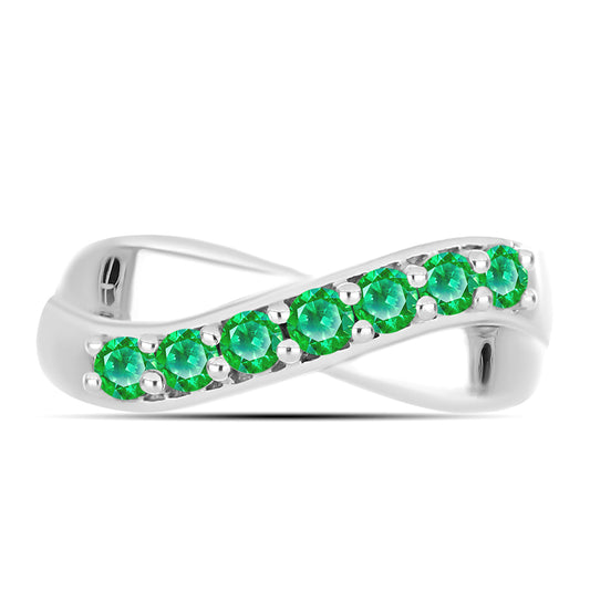 Anillo de Plata con Granate Kijani