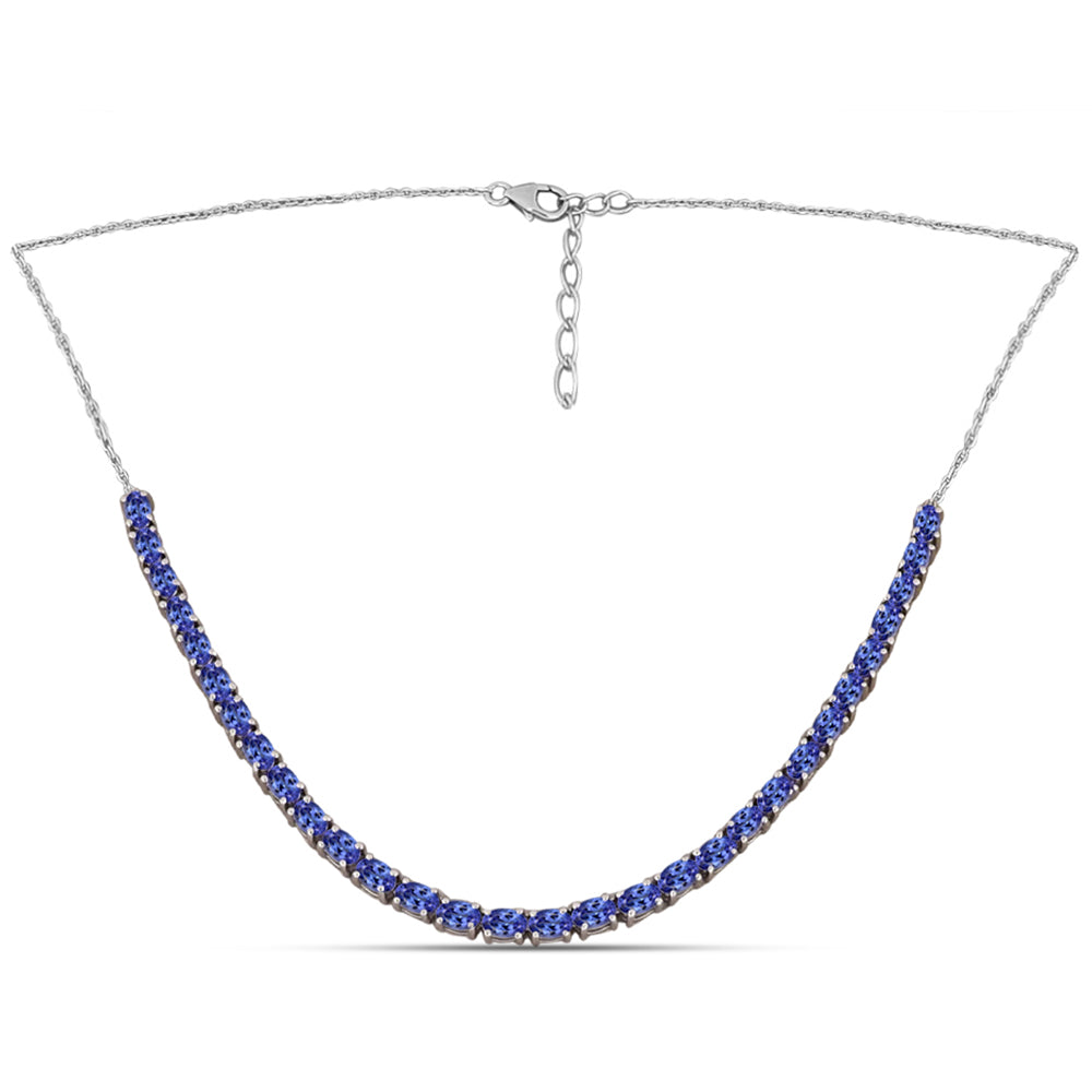 Collar de Plata con Tanzanita AAA 1 