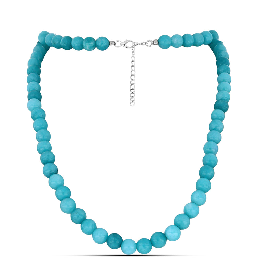 Collar de Plata con Cuarzo Paraiba