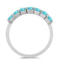 Anillo de Plata con Cuarzo Paraiba