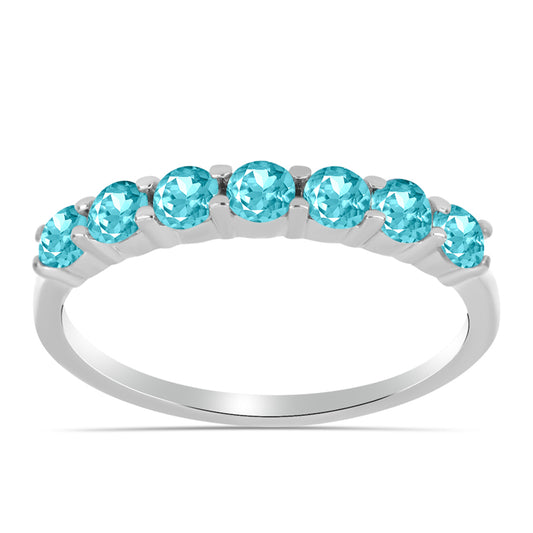 Anillo de Plata con Cuarzo Paraiba
