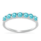 Anillo de Plata con Cuarzo Paraiba