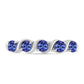 Anillo de Plata con Tanzanita AAA