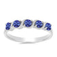 Anillo de Plata con Tanzanita AAA