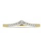 Anillo de Plata Bañada en Oro con Diamante blanco
