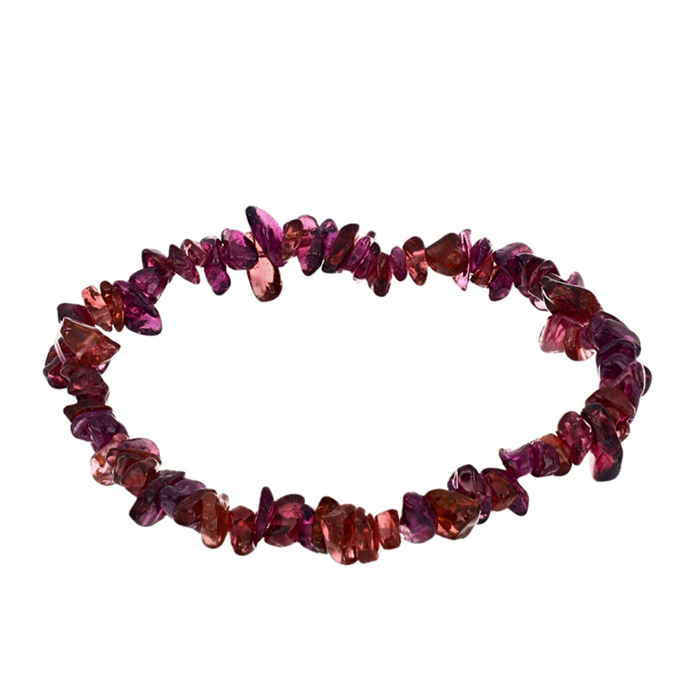 Conjunto Pepita con Granate Rodolita ( Collar +Pulsera ) 4 