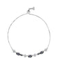 Pulsera de Plata con Cuarzo Místico Verde de Brasil y Topacio Blanco