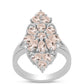 Anillo de Plata con Morganita de Gozareh