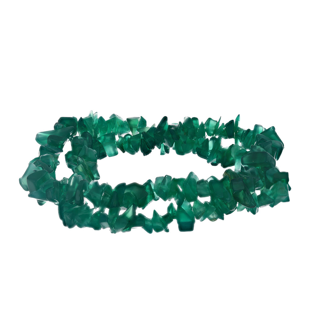 Conjunto Pepita con Ágata Verde ( Collar +Pulsera ) 4 