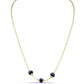 Collar de Plata Bañada en Oro con Perla Negra de Agua dulce
