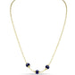 Collar de Plata Bañada en Oro con Perla Negra de Agua dulce