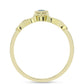 Anillo de Plata Bañada en Oro con Labradorita