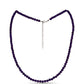 Collar de Plata con Amatista de Marruecos