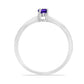 Conjunto de Plata con Amatista de Marruecos ( Pendientes +Anillo +Colgante )
