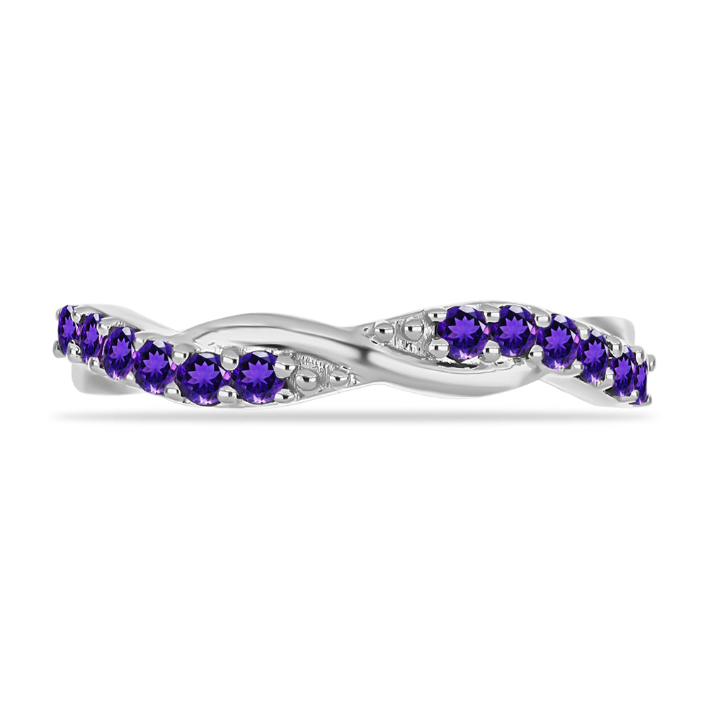Anillo de Plata con Amatista de Marruecos 1 