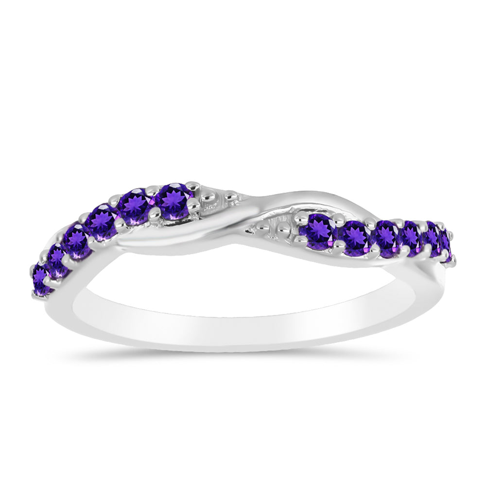 Anillo de Plata con Amatista de Marruecos 7 