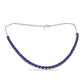Collar de Plata con Amatista de Marruecos