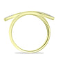 Anillo de Plata Bañada en Oro con Diamante blanco