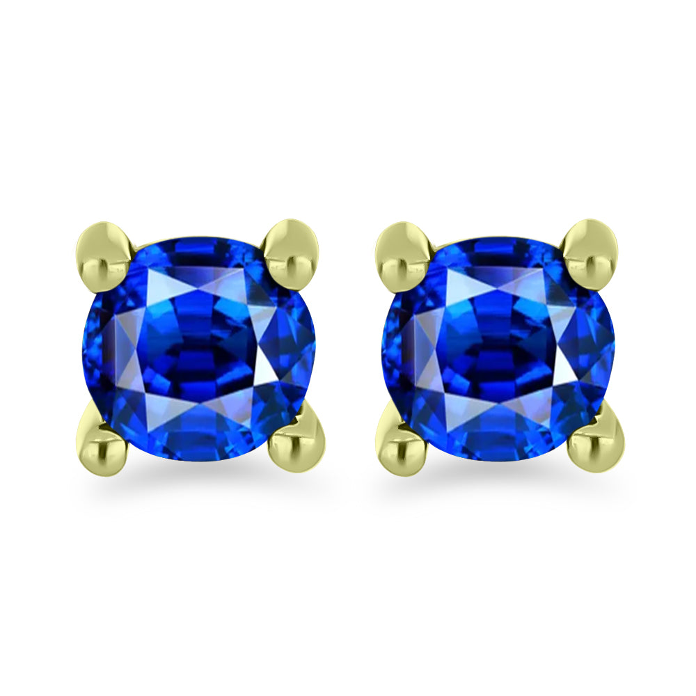Conjunto de Plata Bañada en Oro con Diamante blanco y Rubí de Madagascar ( Pendientes ) 2 