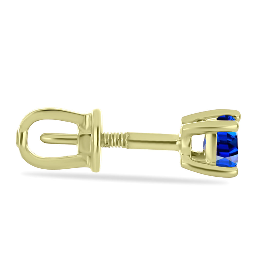 Conjunto de Plata Bañada en Oro con Diamante blanco y Rubí de Madagascar ( Pendientes )