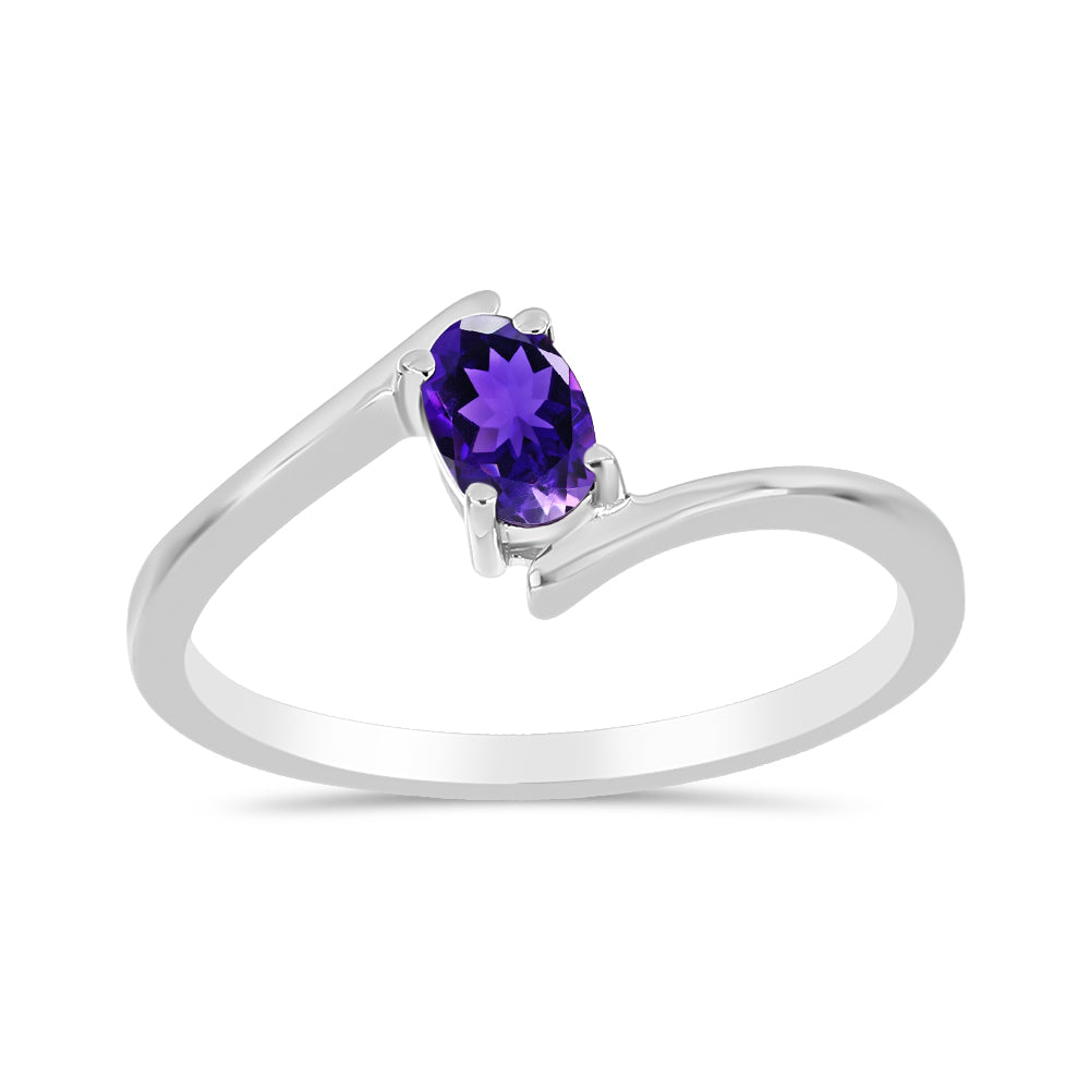Anillo de Plata con Amatista de Marruecos 3 