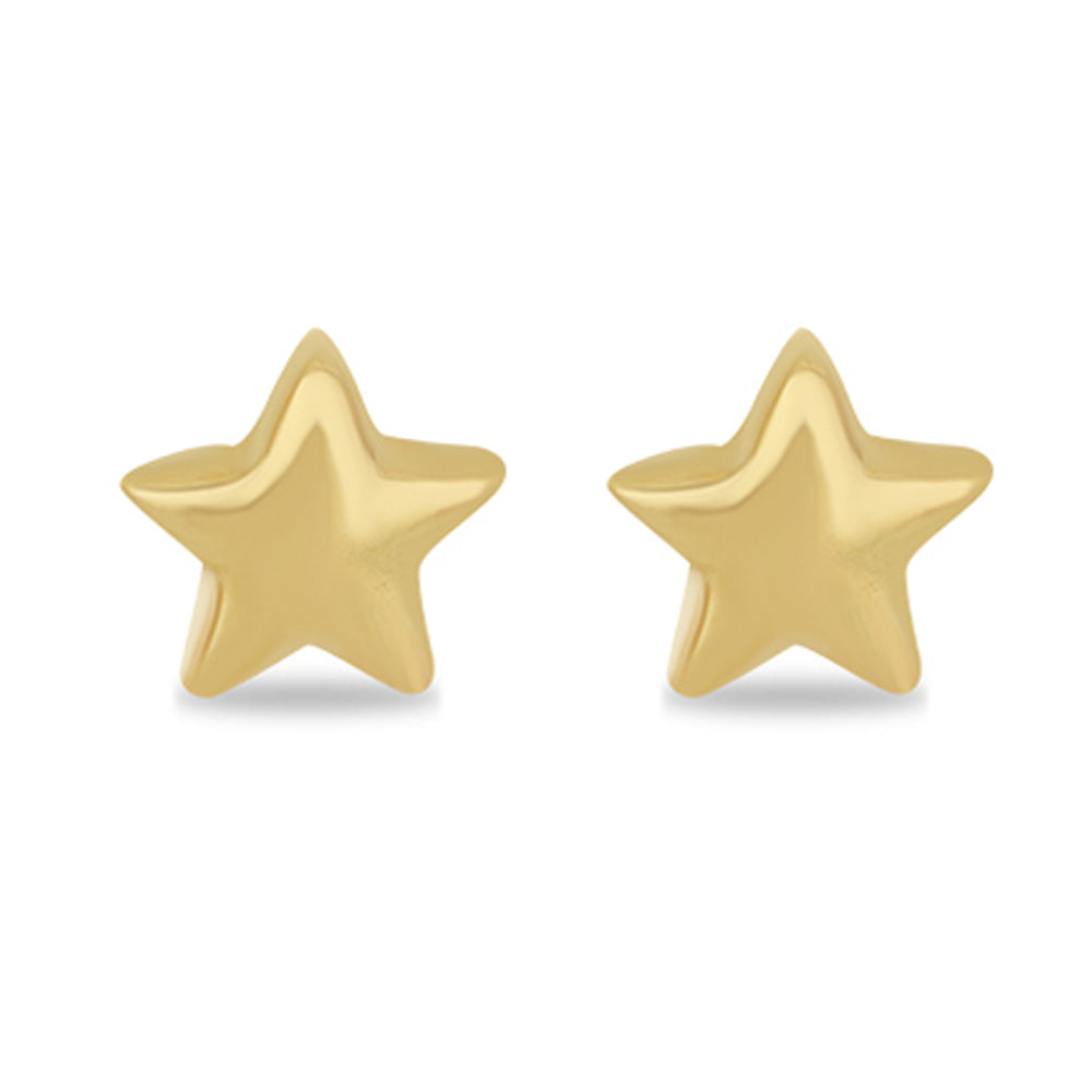 Pendientes de Plata Bañada en Oro 2 