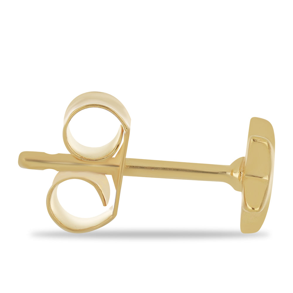 Pendientes de Plata Bañada en Oro