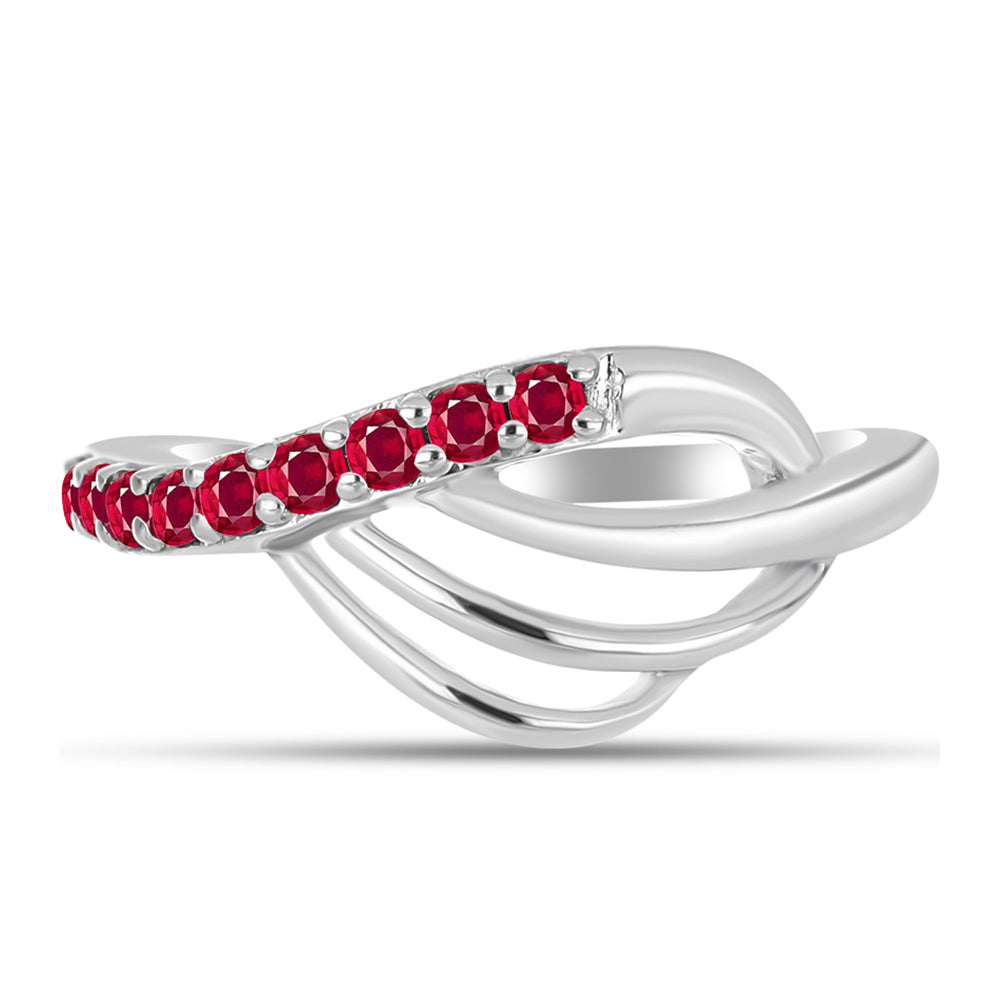 Anillo de Plata con Rubí de Madagascar 1 