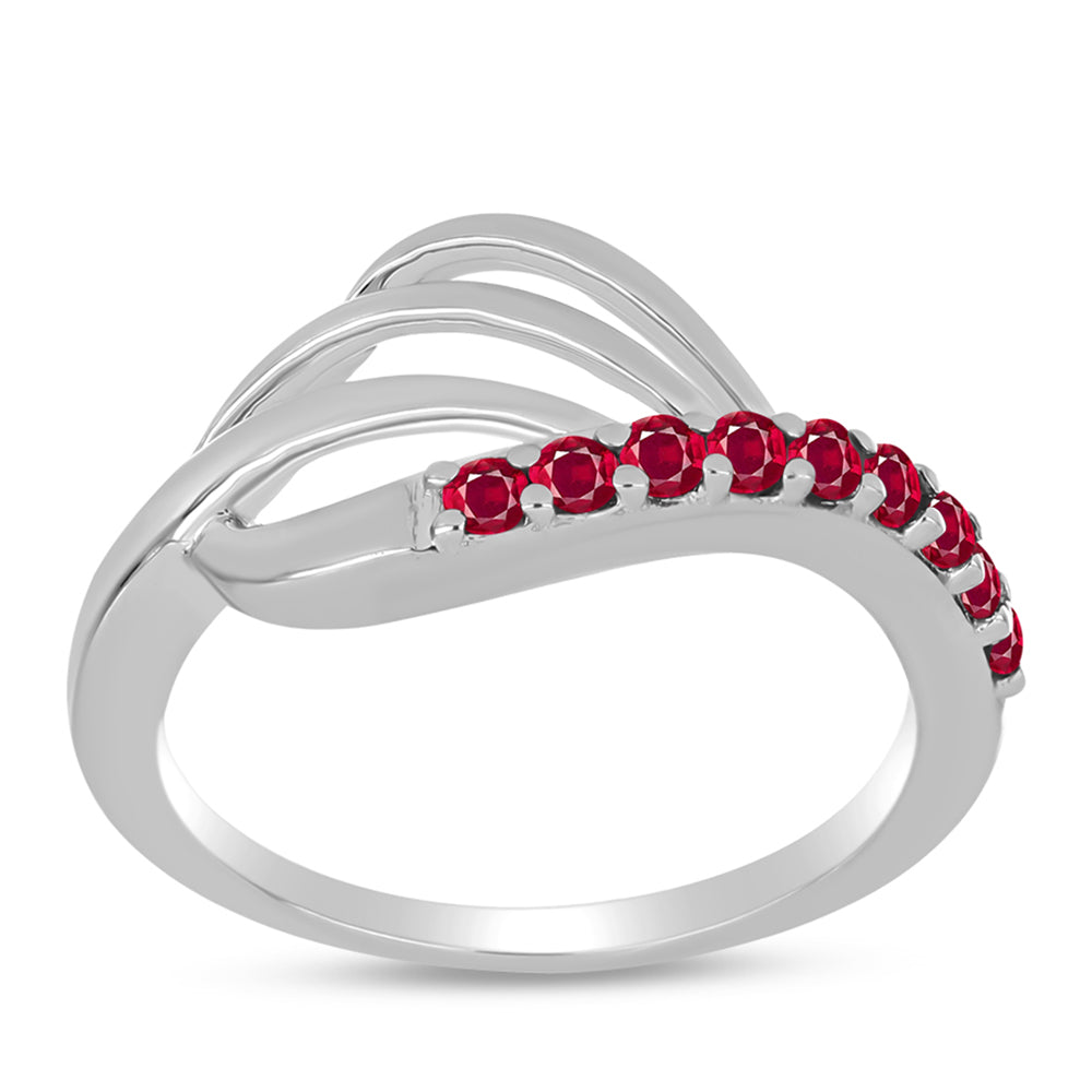 Anillo de Plata con Rubí de Madagascar 3 