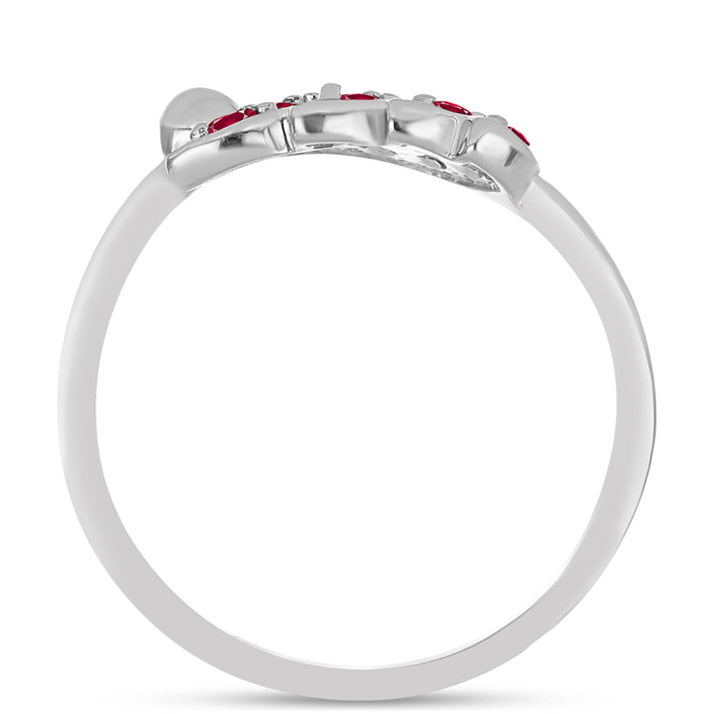 Anillo de Plata con Rubí de Madagascar 3 