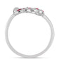Anillo de Plata con Rubí de Madagascar