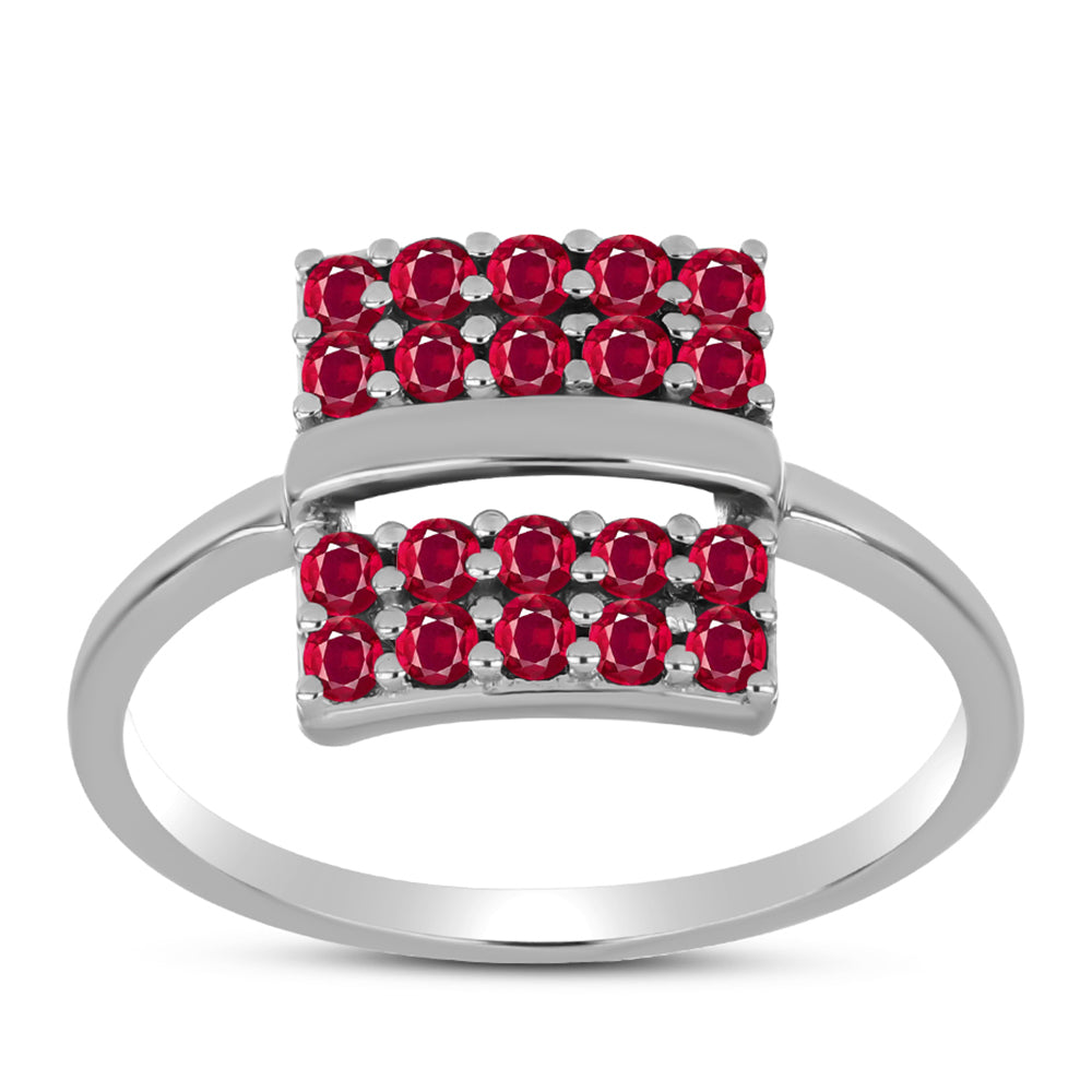 Anillo de Plata con Rubí de Madagascar 3 