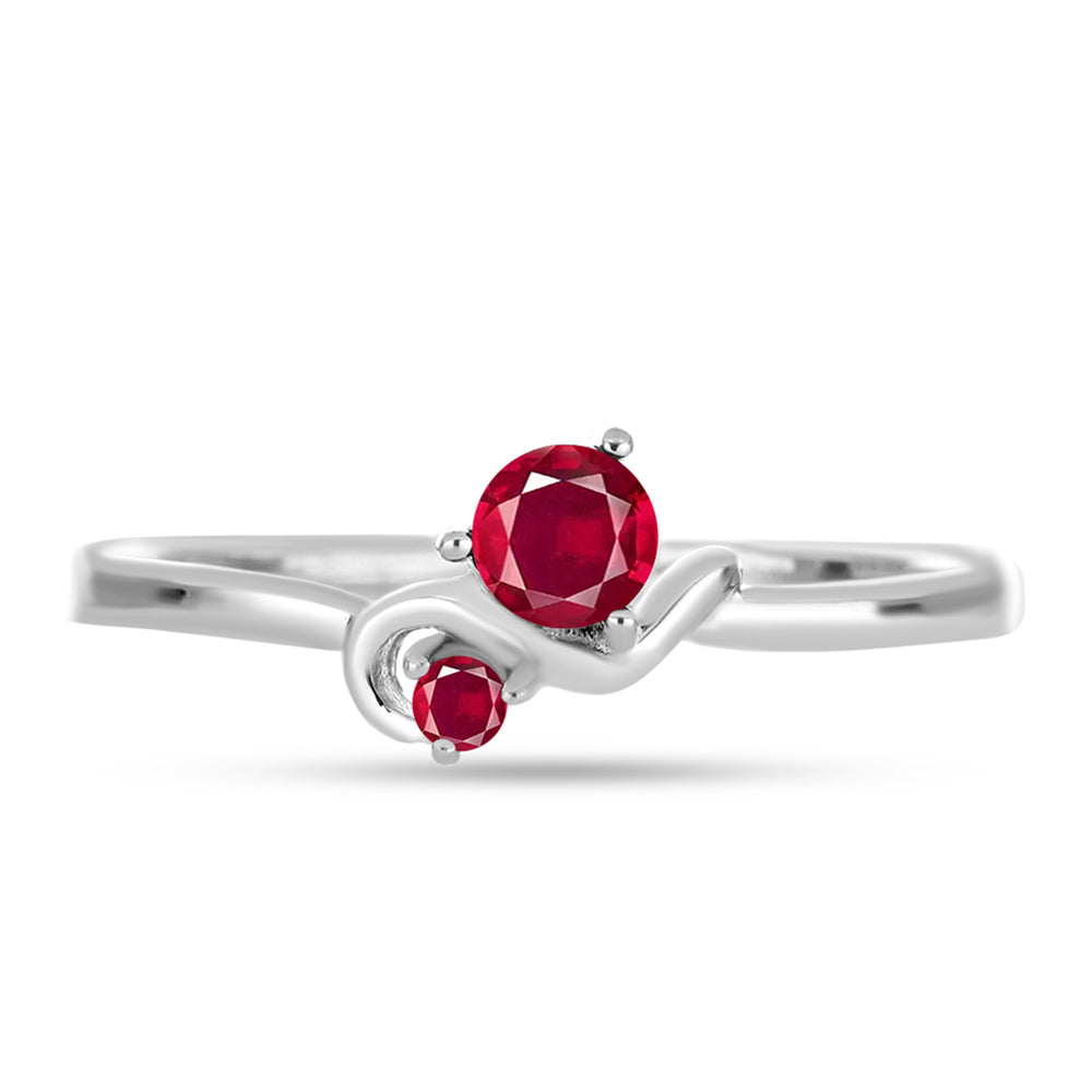 Anillo de Plata con Rubí de Madagascar 1 