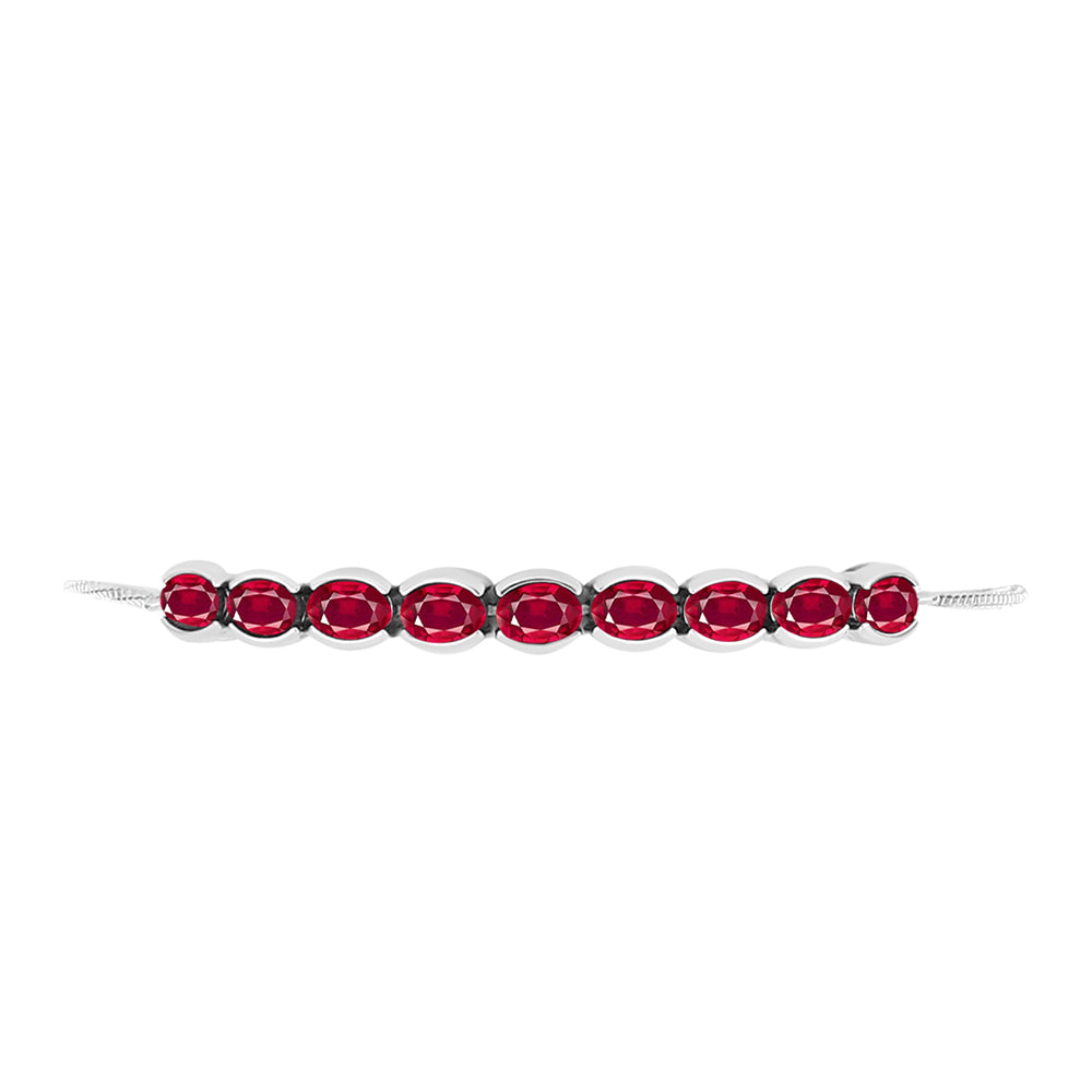 Pulsera de Plata con Rubí de Madagascar 2 