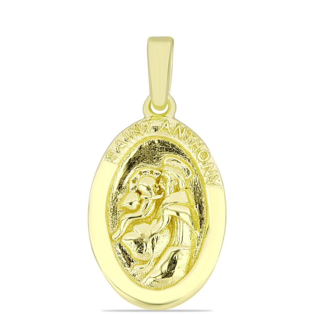 Colgante de Plata Bañada en Oro