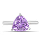 Anillo de Plata con Amatista Rosa de Francia