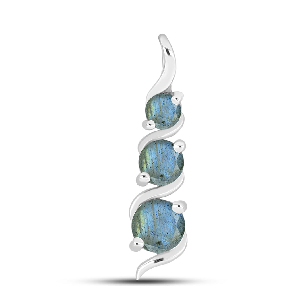 Colgante de Plata con Labradorita