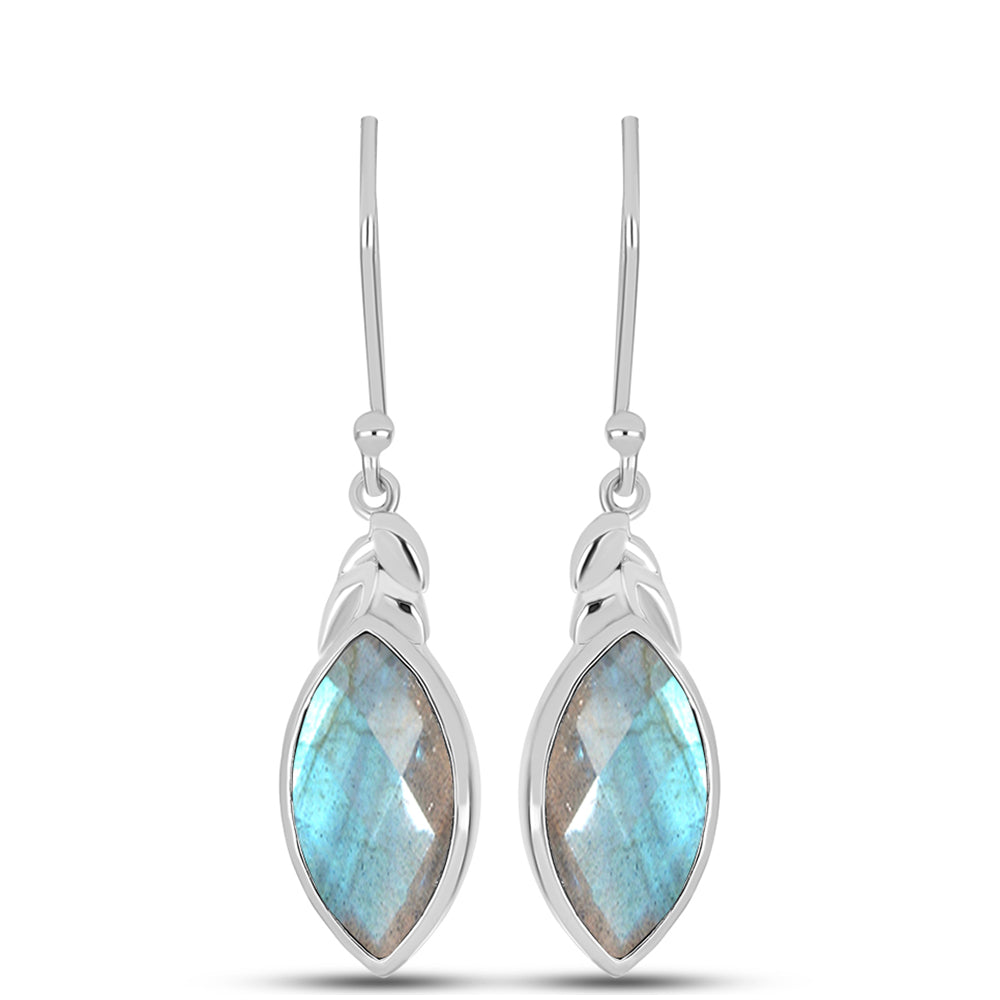 Pendientes de Plata con Labradorita
